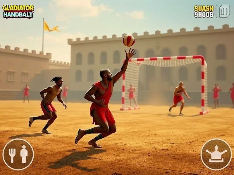 Gladiator Handball Frenzy Gameplay Screenshot